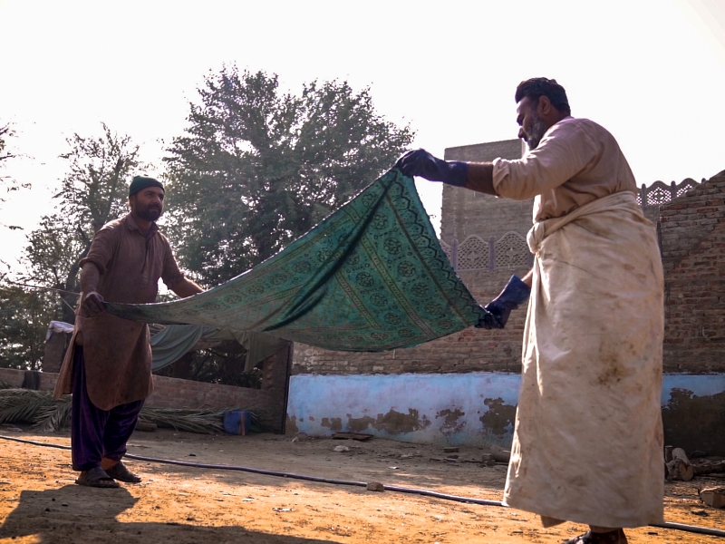 Traditional Ajrak