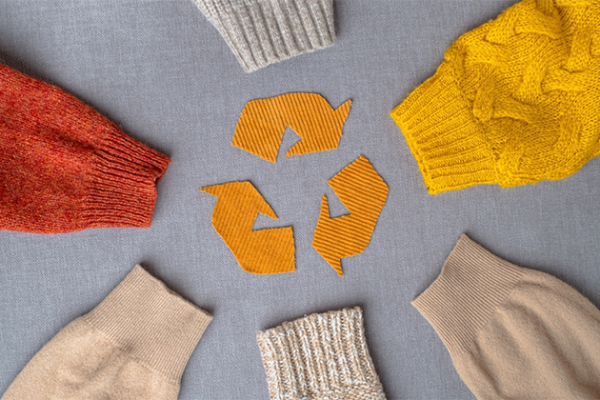 Recycling of garments
