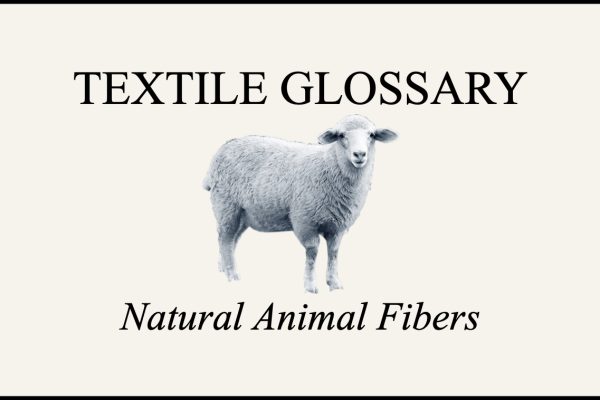 textile glossary natural animal fibers