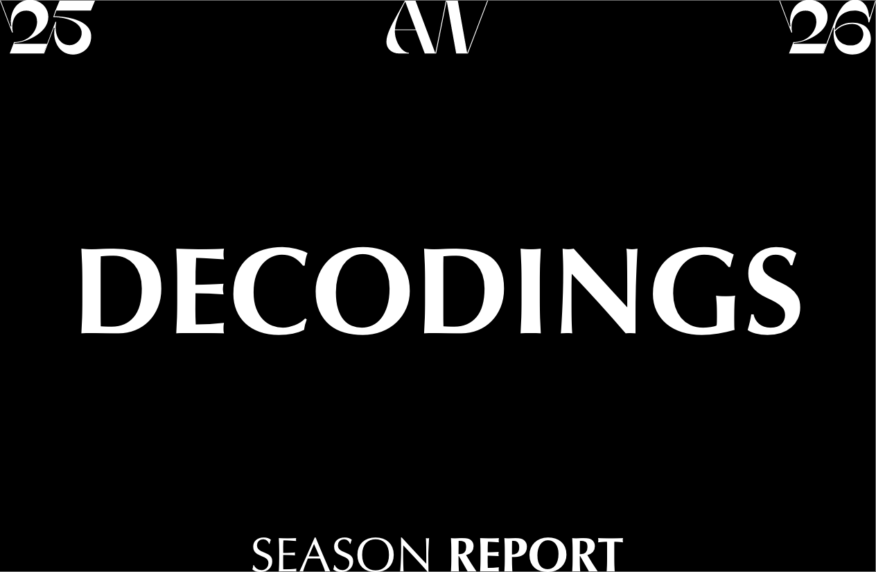 Decodings Season Report AW 2526